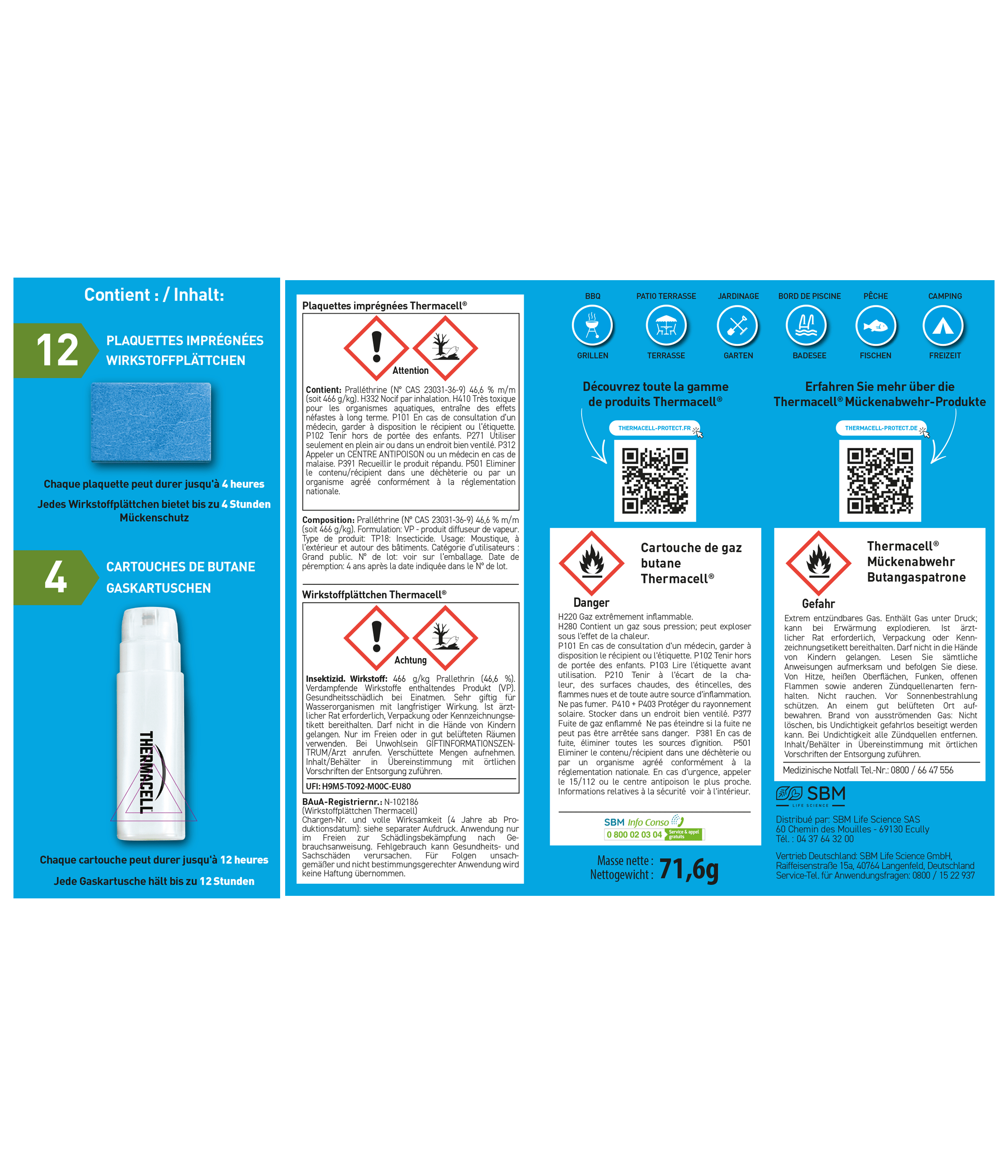 Thermacell® Mückenabwehr Nachfüllpack
