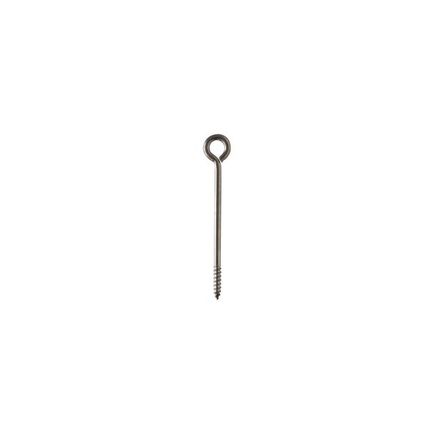 edelstahlringoese80mm1 Ösenschrauben Edelstahl 50 x 6 mm, D 3.5 mm mit Holzgewinde