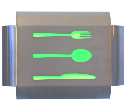 Fly-Shield 1- Lunch; UV-Insektenvernichter; Edelstahl