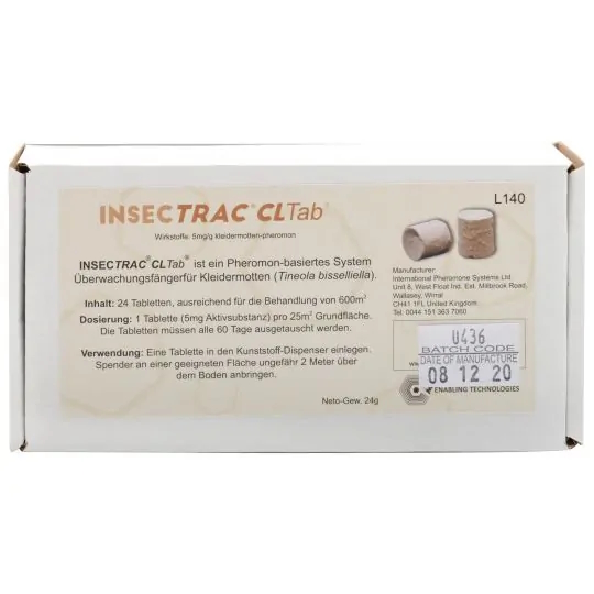 Exosex-R-CLTab-fur-Kleidermotten2 Exosex® CLTab für Kleidermotten (24 Tabletten)