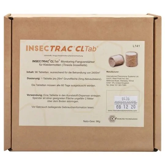 Exosex® CLTab für Kleidermotten (24 Tabletten)