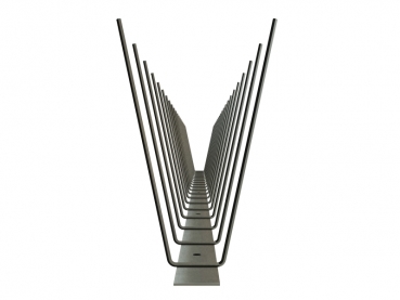 2er-Edelstahlspeichen (V2A)