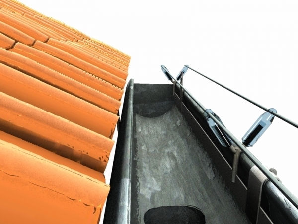 Easy-Fix Stromsystem Dachrinne m. Lasche