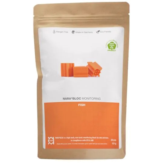 NARA® Köderblock "Fisch" 20x5 g