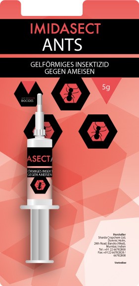 Ameisen-Gel Imidasect 5gr-Blister